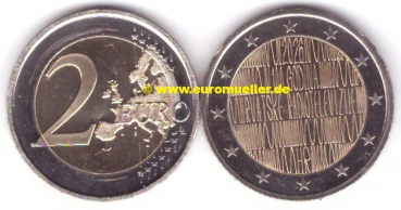 2 Euro Gedenkmünze Kroatien 2026 Radio
